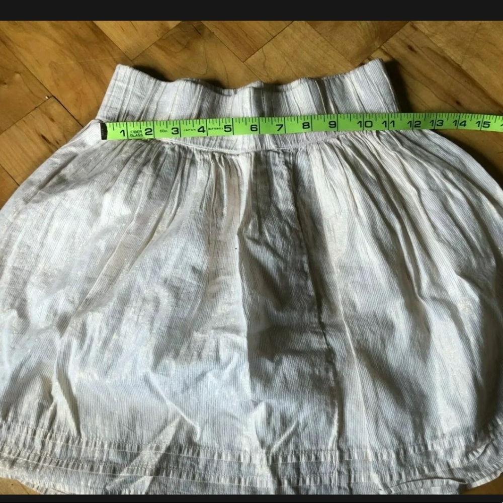 Old Navy Childrens Pink and Gold striped ballerina Skirt sz L